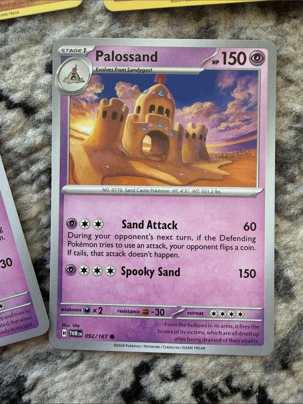 Sandygast & Palossand Evolution Lot | Paldea Evolved + Silver Tempest ✨5/$25✨